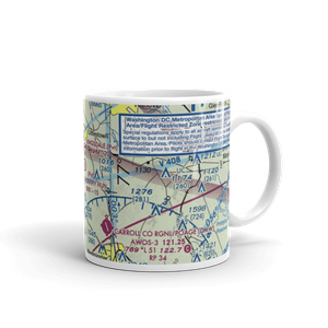 Mayberry Run Airport (1MD8) VFR Sectional  Mug