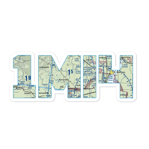 Ramsy Farm Airport (1MI4) VFR Sectional Sticker