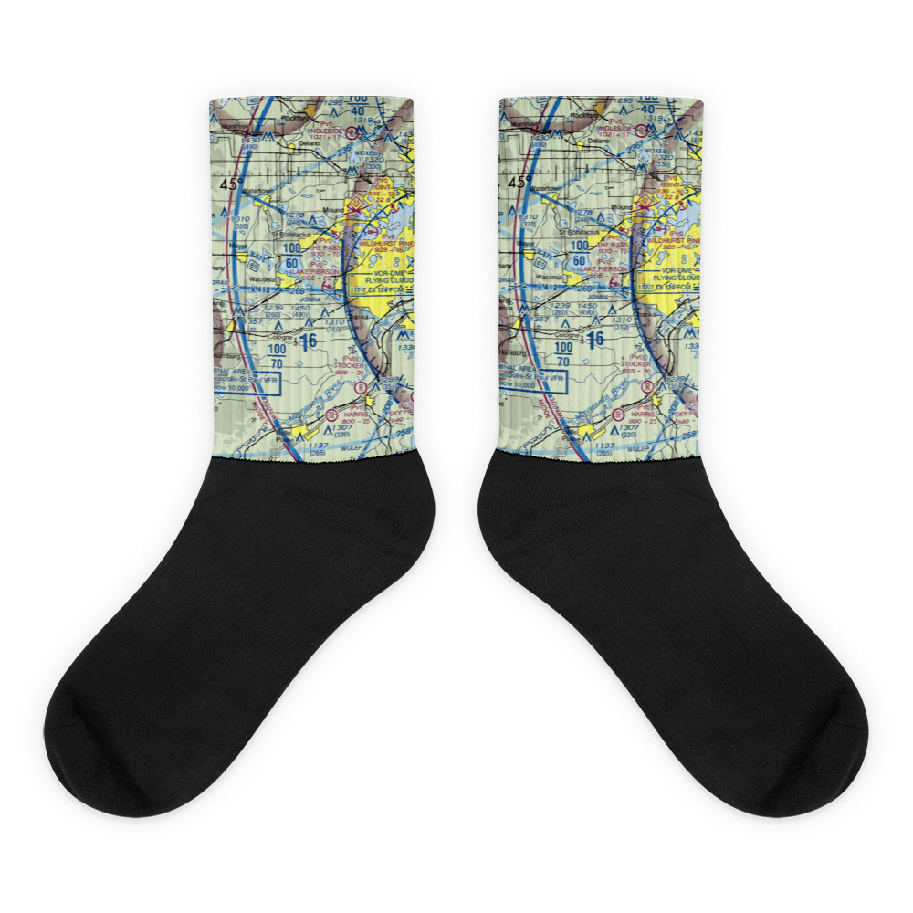 Molnau Airpark (1MN5) VFR Sectional Socks 