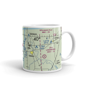 Lake Viking Airport (1MO3) VFR Sectional  Mug