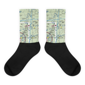 Lake Viking Airport (1MO3) VFR Sectional Socks