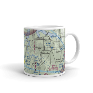 Eagle's Point & Red Barn Village Airpark (1MO9) VFR Sectional  Mug