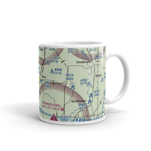 Tapley Airport (1MS0) VFR Sectional  Mug