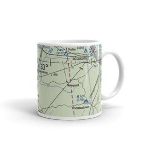 Peterson Airport (1MS2) VFR Sectional  Mug