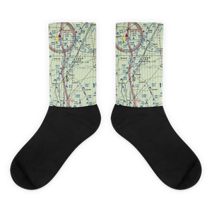 Peterson Airport (1MS2) VFR Sectional Socks