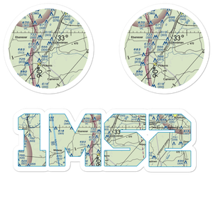 Peterson Airport (1MS2) VFR Sectional Sticker Pack