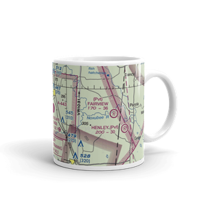 Columbus Air Force Base Aux Field Airfield (1MS8) VFR Sectional  Mug