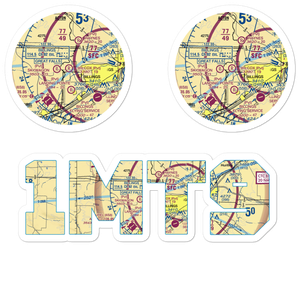 Wilcox Airport (1MT9) VFR Sectional Sticker Pack