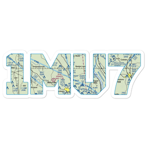 Mooseberry Airport (1MU7) VFR Sectional Sticker
