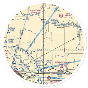 Myran Airstrip (1NA9) VFR Sectional Sticker (30 mile)