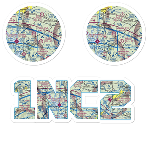 Atwell Airport (1NC2) VFR Sectional Sticker Pack