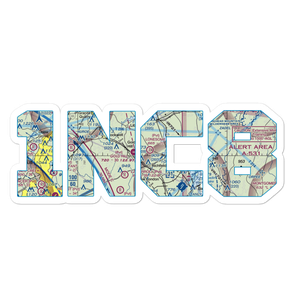 Lonesome Field (1NC8) VFR Sectional Sticker