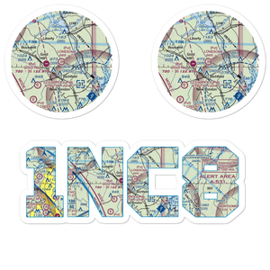 Lonesome Field (1NC8) VFR Sectional Sticker Pack