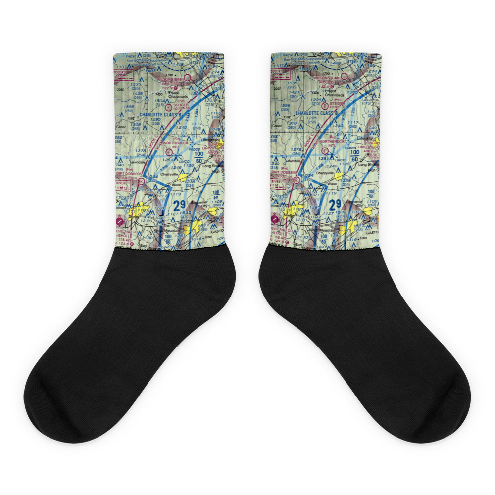 Northbrook International Ultraport Ultralightport (1NC9) VFR Sectional Socks 