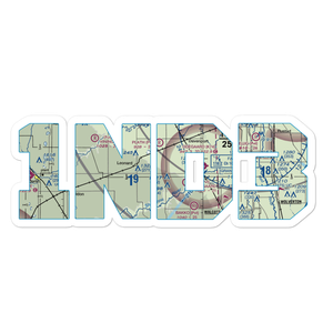 Andvik Airport (1ND3) VFR Sectional Sticker