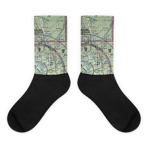 Boonville Inc Airport (1NK7) VFR Sectional Socks