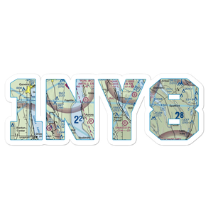 Killian Airfield (1NY8) VFR Sectional Sticker