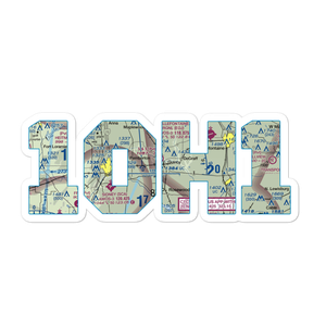 S and S Field (1OH1) VFR Sectional Sticker