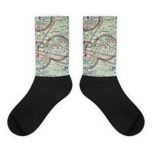 Lewis Airport (1OH9) VFR Sectional Socks