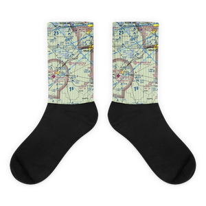 Neversweat Airport (1OK0) VFR Sectional Socks