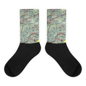 Dave's Place Airport (1OK1) VFR Sectional Socks