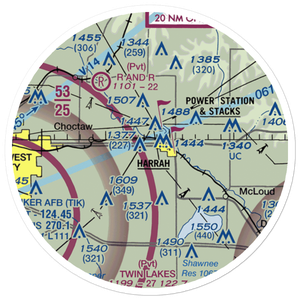Steciak Strip (1OL2) VFR Sectional Sticker (20 mile)