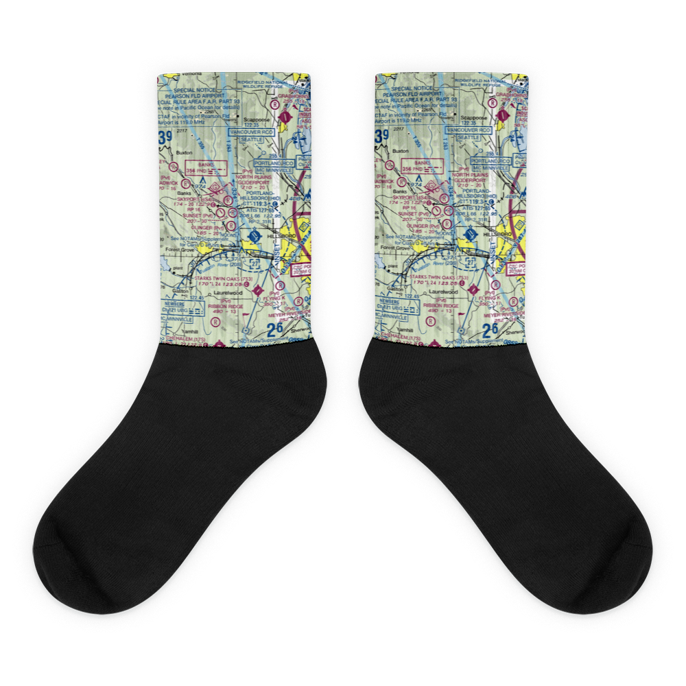 Sunset Air Strip (1OR3) VFR Sectional Socks 