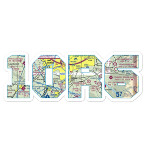 Clackamas Heights Airport (1OR6) VFR Sectional Sticker
