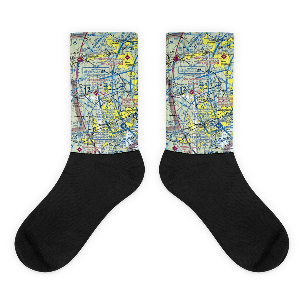 Whittle Airport (1PA6) VFR Sectional Socks 