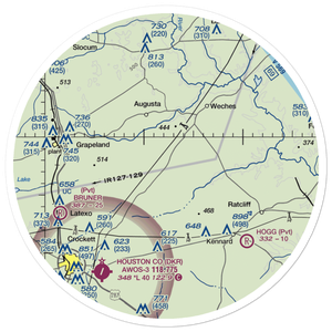 Last Resort Airport (1TA4) VFR Sectional Sticker (30 mile)