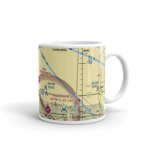 Locker Brothers Airport (1TE0) VFR Sectional  Mug