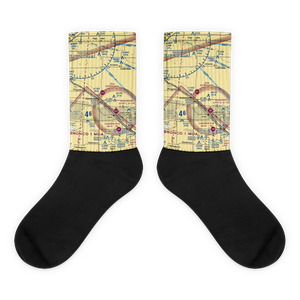 Locker Brothers Airport (1TE0) VFR Sectional Socks