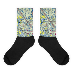 Flying F Ranch Airport (1TE2) VFR Sectional Socks