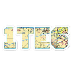 Moore Airport (1TE6) VFR Sectional Sticker