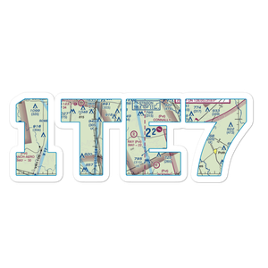 Ray Farm Airport (1TE7) VFR Sectional Sticker