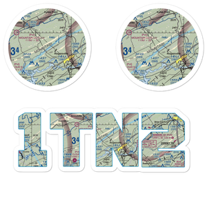 Kay Airport (1TN2) VFR Sectional Sticker Pack