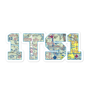 Laas Farm Airport (1TS1) VFR Sectional Sticker