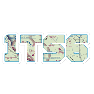Dentonio Ranch Airport (1TS6) VFR Sectional Sticker