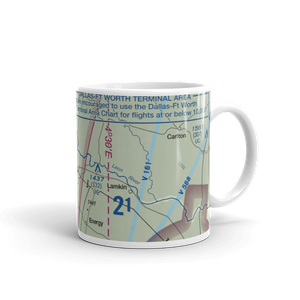 Yoakum Airport (1TX1) VFR Sectional  Mug