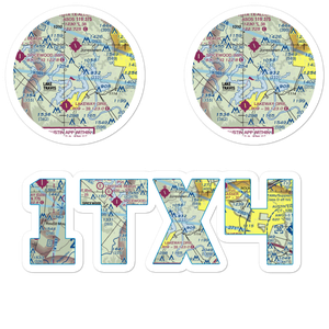 Shoreline Ranch Airport (1TX4) VFR Sectional Sticker Pack