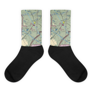 Killion Ranch Airport (1TX7) VFR Sectional Socks