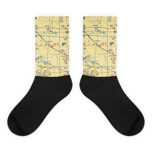 Hart Aerial Airport (1TX8) VFR Sectional Socks