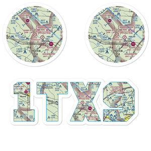 Hawk Ranch Airport (1TX9) VFR Sectional Sticker Pack