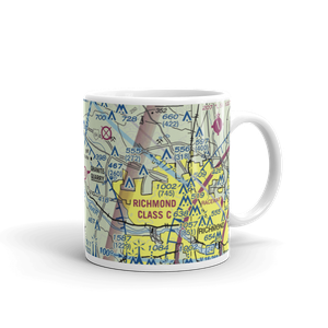 Sabot Airport (1VA0) VFR Sectional  Mug