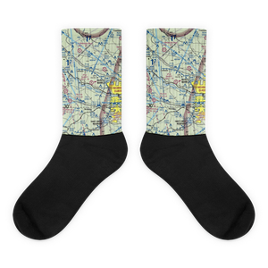 Sabot Airport (1VA0) VFR Sectional Socks