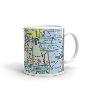 Williams Airport (1WI1) VFR Sectional  Mug