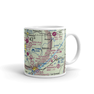 Blackhawk Island Airport (1WI9) VFR Sectional  Mug