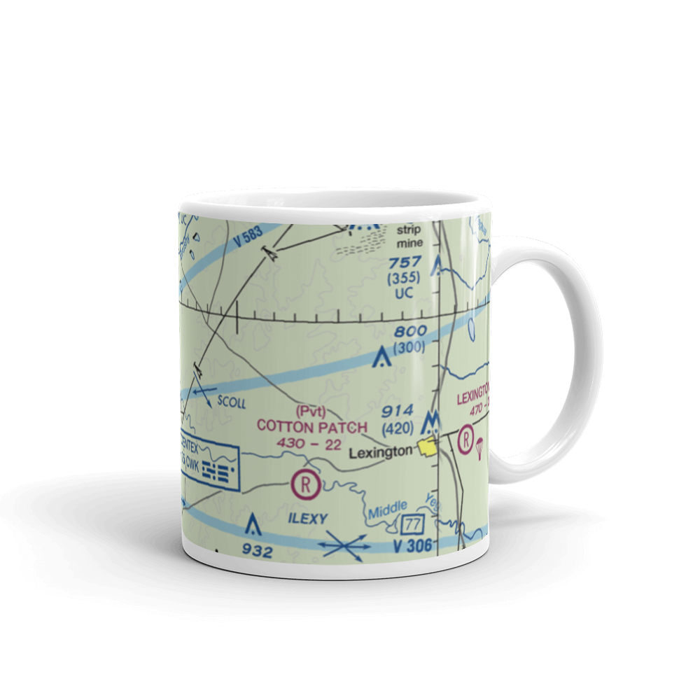 Barton Field (1XS4) VFR Sectional  Mug 