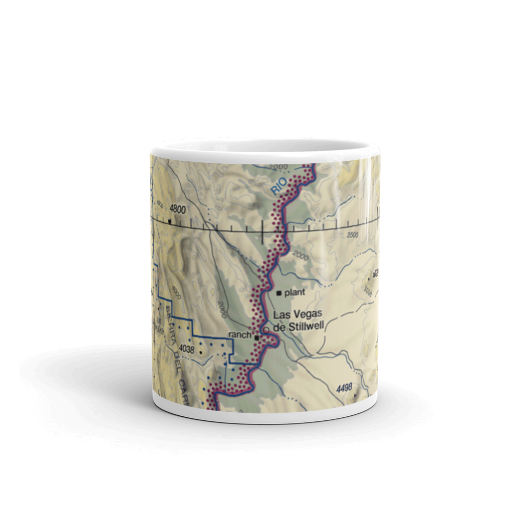 Heath Canyon Airport (1XS7) VFR Sectional  Mug 