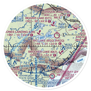 Owen Field (20AK) VFR Sectional Sticker (20 mile)